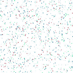 A colorful confetti glitter dot texture design element.