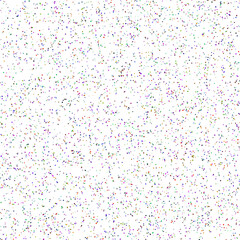 A colorful confetti glitter dot texture design element.