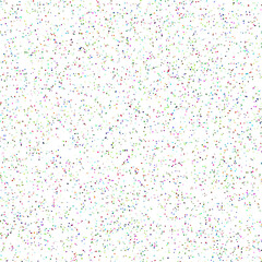 A colorful confetti glitter dot texture design element.