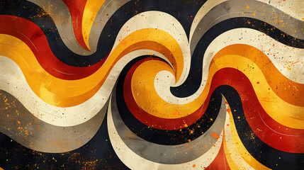 retro funk background with a 70s vibe running through it.