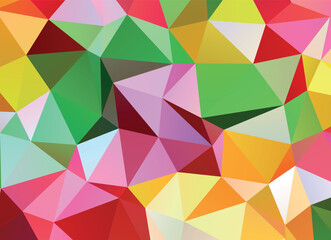 Abstract geometric vector polygon background