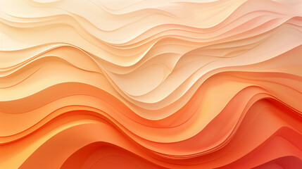 Obraz premium Banner Background with Tonal Apricot Design. 