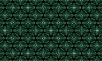 Green Background and textile pattern 