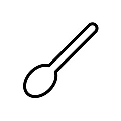 spoon line icon