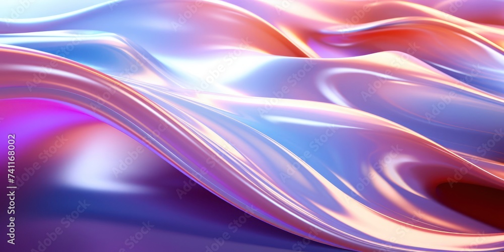 Aufkleber close up view of colorful fabric generative ai