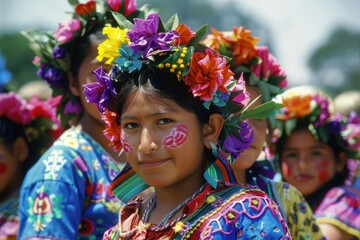 Otomi people of central Mexico