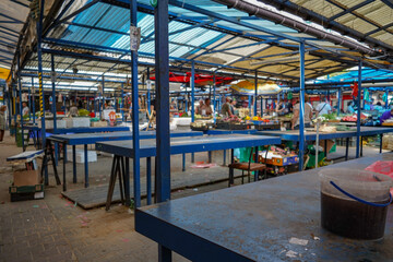 Fototapeta premium Stary Kleparz , traditional and local food market in Poland