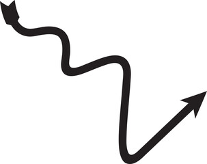 Doodle Arrow Symbol
