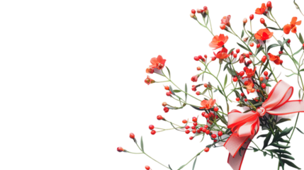 Happy Mother's Day isolated on transparent background, Generative ai.
