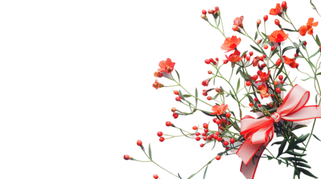 Happy Mother's Day isolated on transparent background, Generative ai.