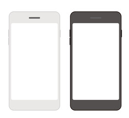  スマートフォン、スマホのベクターイラスト