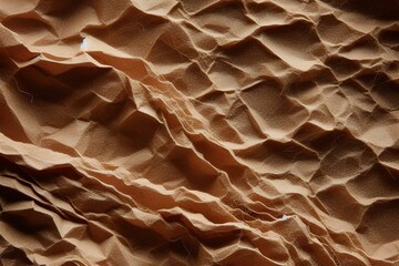 Brown paper background with a wrinkled appearance