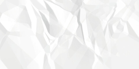 White crumpled paper texture . White wrinkled paper texture. White paper texture . White crumpled and top view textures can be used for background of text or any contents.