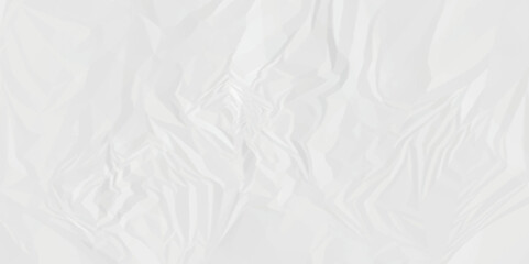 White crumpled paper texture . White wrinkled paper texture. White paper texture . White crumpled and top view textures can be used for background of text or any contents.