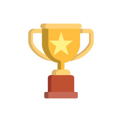 trophy icon design vector template