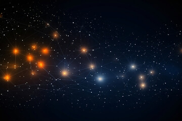 Obraz premium Abstract realistic particle background