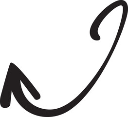 Hand Drawn Arrow Symbol