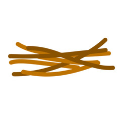 pile of dry twigs