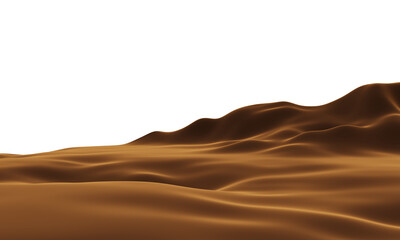 Desert environment. Dry zone. sand dune.