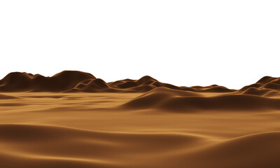 Fototapeta na wymiar Desert environment. Dry zone. sand dune.