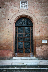 Fototapeta na wymiar Basilica Cateriniana San Domenico in Siena, Tuscany, Italy