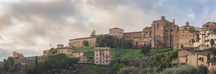 Cityscape of Siena, Tuscany, Italy