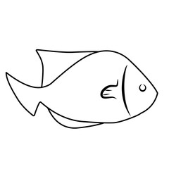 fish line icon