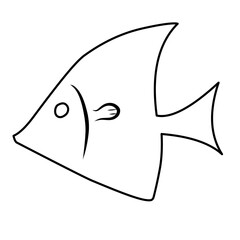 fish line icon