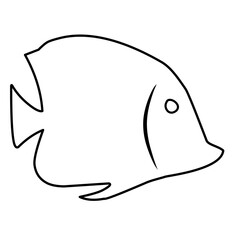 fish line icon