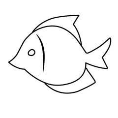 fish line icon