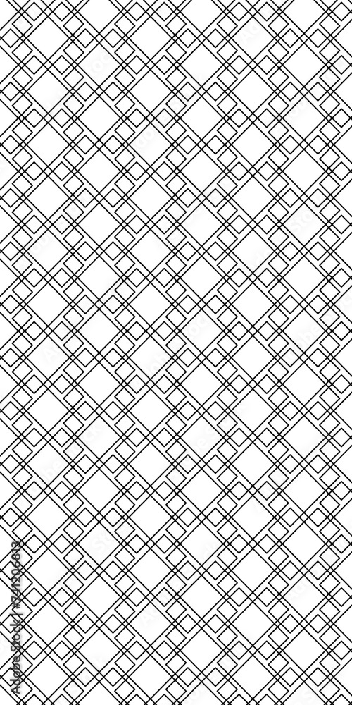 Poster square seamless pattern line transparent png file for elements design template portrait