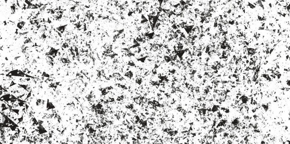 Poster broken glass effect texture background vector .smoot and luxury white and black background. two tone