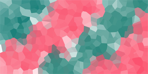 light green and pink crystallize abstract background vector illustration. abstract Trianglify gradient Generative Art background illustration. light abstract mosaic polygonal background .