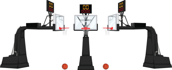 basketball hoops ring vector illustration isolated © Putra