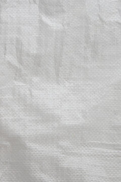 White polypropylene plastic canvas texture,  background photo