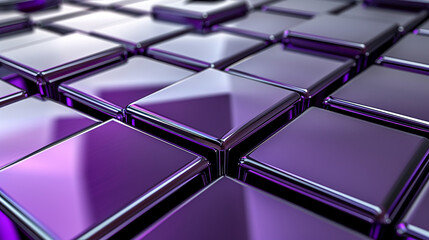 AI art, purple plate background　