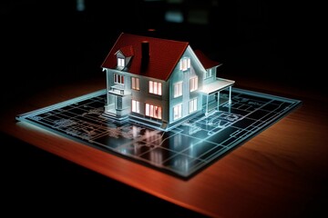 Digital Architectural Blueprint: Merging Real And Virtual Worlds