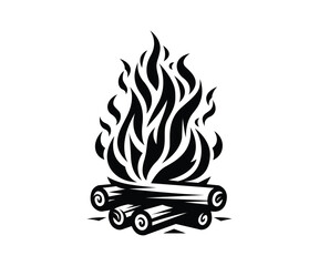 Campfire Vector