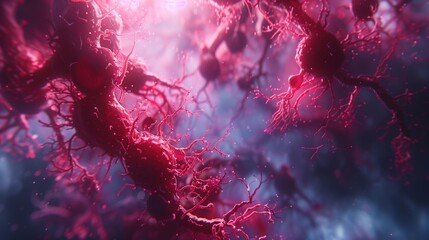 Structure inside the human body Consists of blood vessels and platelets and blood cells.