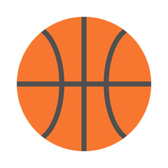 Basketball Vector Flat Icon Design
