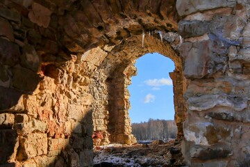 ruins of the castle