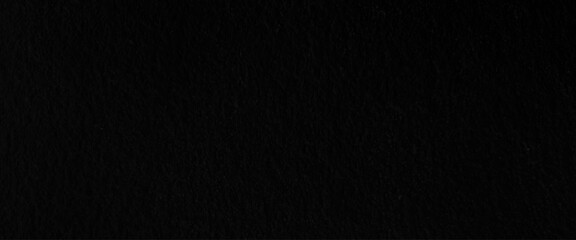 Vector panorama of vintage black painted concrete wall texture and background, blank black cement wall texture for background with copy space for design.