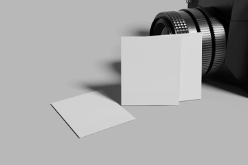 Polaroid Paper Mockup
