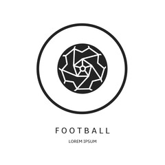 Logo vector design for business. Football logos.