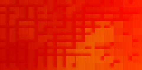 Abstract red and orange color mixed elegant cube geometric background, Square rectangle geometric block pattern, creative and minimal gradient concepts orange abstract background.
