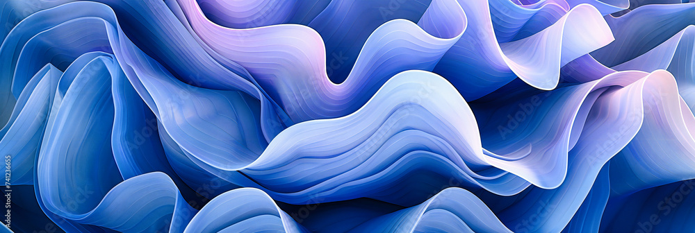 Poster silken waves, abstract textured design, flowing colors and patterns in soft, elegant motion