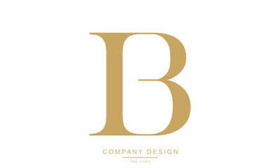 IB, BI Abstract Letters Logo Icon Monogram