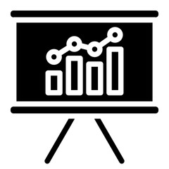 Presentation board graph analysis