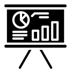 Presentation board graph analysis