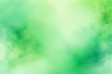 Fototapeta na wymiar Abstract Gradient Smooth Blurred Watercolor Green Background Image